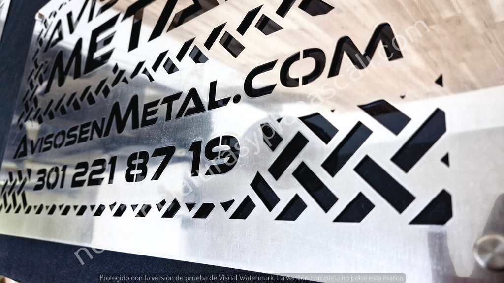 avisos en acero cali avisos en acero cali