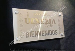 placa bienvenidos acero grabado cali precio placa bienvenidos acero grabado cali precio