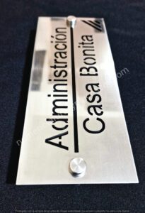 placa para administracion placa para administracion