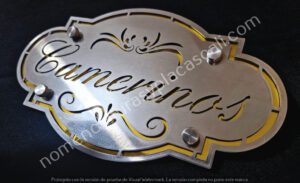 placa para puerta personalizada placa para puerta personalizada