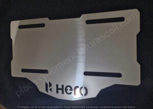 porta placas Hero porta placas Hero