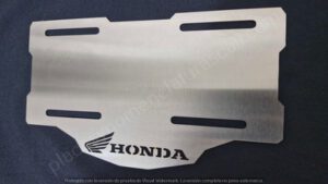 porta placas Honda acero inox porta placas Honda acero inox