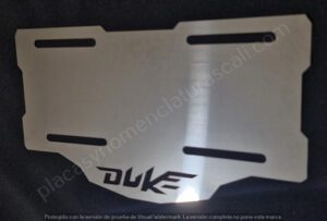 porta placas moto Duke cali porta placas moto Duke cali
