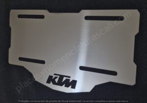 porta placas moto KTM precio porta placas moto KTM precio