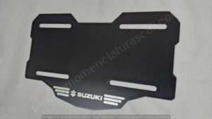 porta placas suzuki color porta placas suzuki color